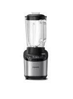 Блендер PHILIPS HR3760/00 стаціонарний 1500Вт, скло, чорний